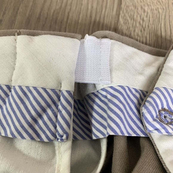 Lands End Traditional Fit Mens Size 36x29 Chino Pants Khaki Flex Fit Waist - Picture 5 of 8